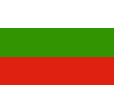 Bulgaria flag.