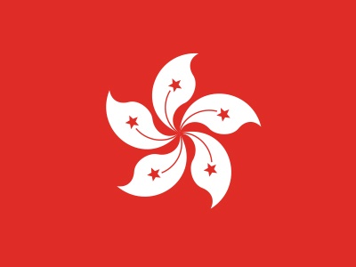 Hong Kong flag.