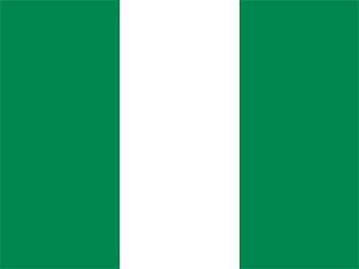 Nigeria flag.