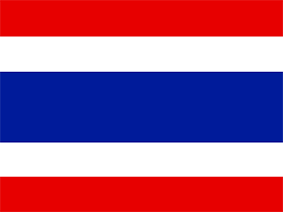 Thailand flag.