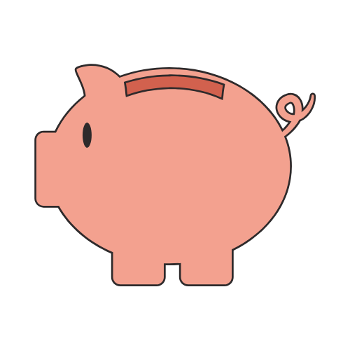 Pig graphic.